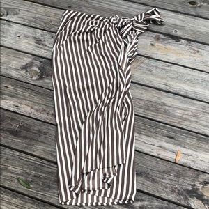 Acacia Silk Wrap Skirt